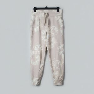 Athleta Balance Jogger Cloud Tie Dye Cream Women's Size Small Petite